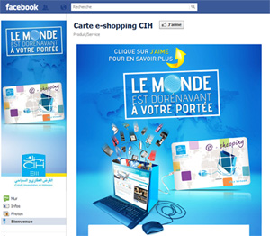 CIH sur facebook - E-Shopping